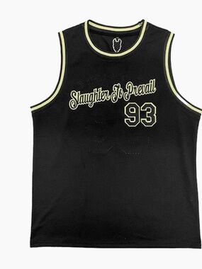 Slaughter To Prevail 93 Black Mesh Tank